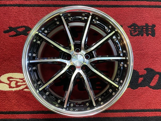 WORK 送料無料 ワーク Lanvec LS10 STEP RIM DEEP RIM Odisk 9J-21 +55～5 5H-120 【1本単品 新品】