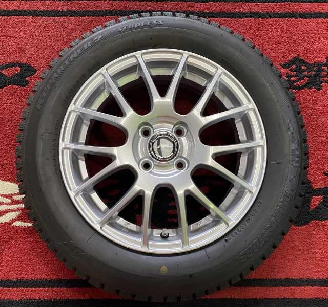スタッドレスセット　ブリヂストン　ＴＯＰＲＵＮ　Ｍ７　カラー：シルバー