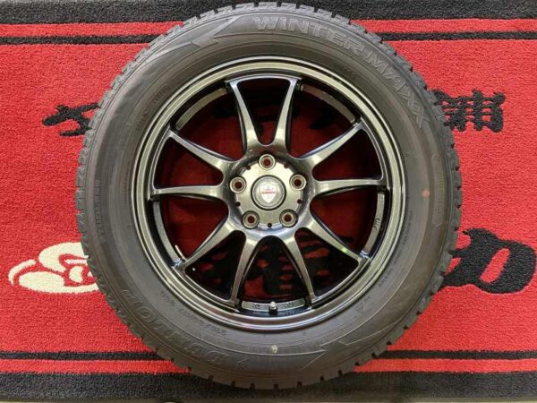 スタッドレスセット　レアマイスター　エステローザ　ＥＳＴ-５Ｔ　カラー：ディープグレー