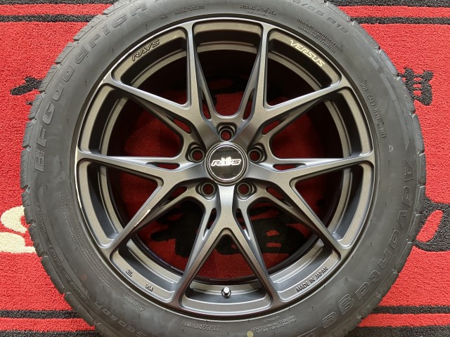 レイズ　ベルサス　ＶＶ２１Ｓ　カラー：マットスーパーダークガンメタ