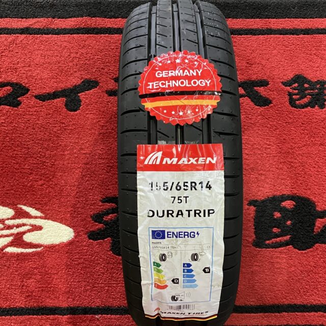 １５５/６５Ｒ１４　ＭＡＸＥＮ　ＤＵＲＡＴＲＩＰ　２０２５年製