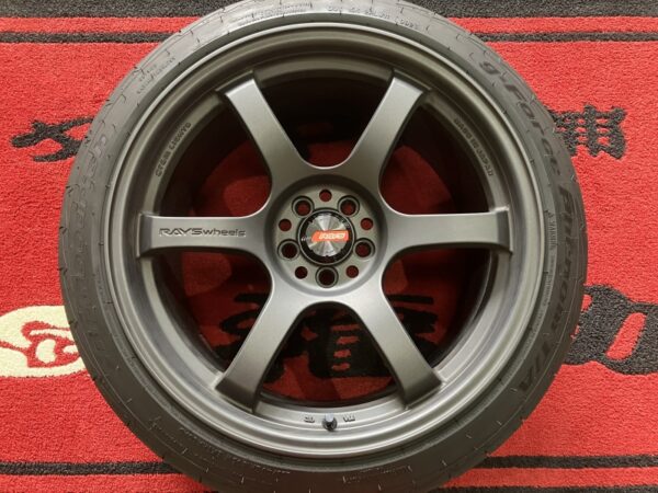 レイズ　グラムライツ　５７ＤＲ　ＳＰＥＣーＤ　カラー：マットスーパーダークガンメタ